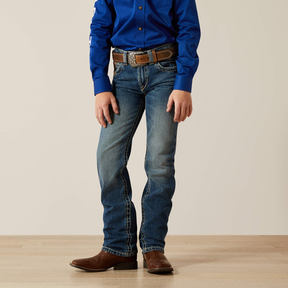 B5 Slim Charger Stackable Straight Leg Jean - Kids