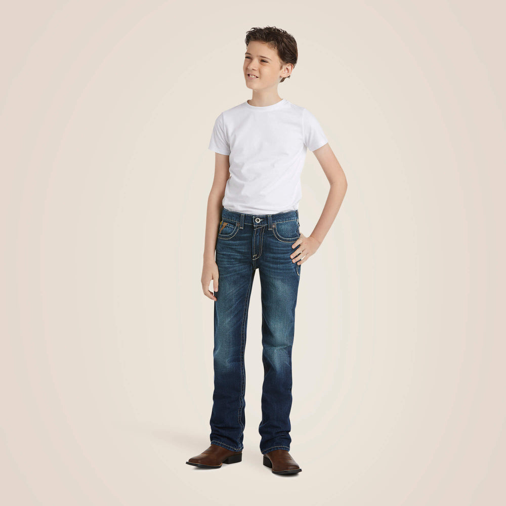 B5 Slim Boundary Stackable Straight Leg Jean - Kids