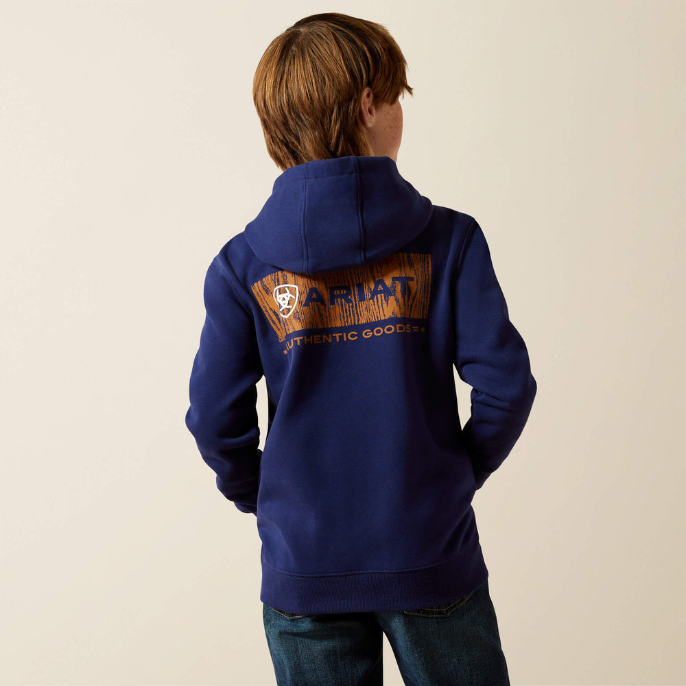 Ariat Woodshop Stack Hoodie - Kids