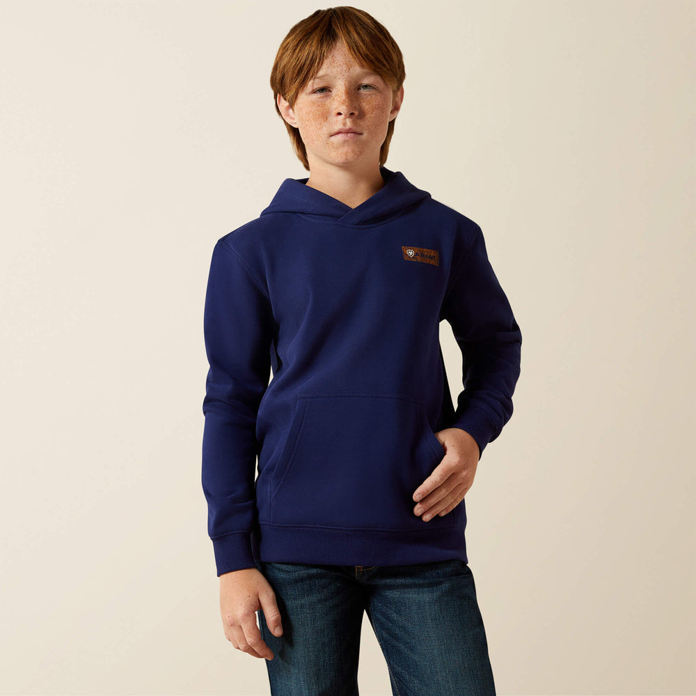 Ariat Woodshop Stack Hoodie - Kids