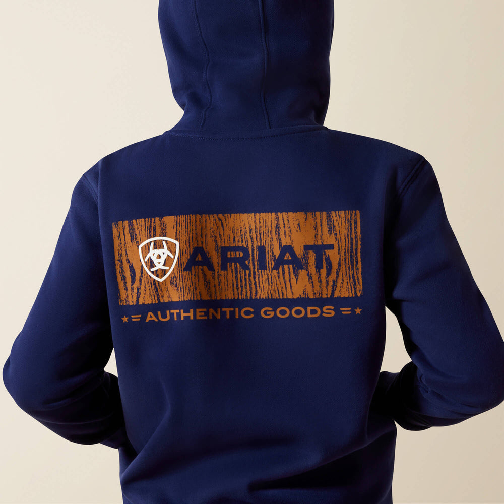 Ariat Woodshop Stack Hoodie - Kids
