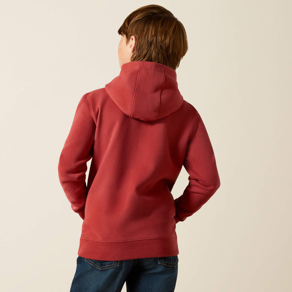 Ariat Liquid Stamp Flag Hoodie - Kids