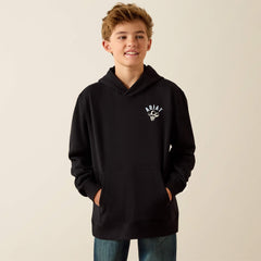 Ariat Stitched Skull Hoodie - Kids