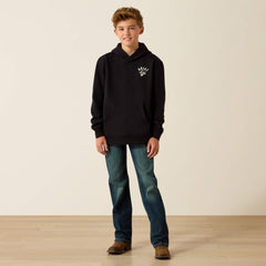 Ariat Stitched Skull Hoodie - Kids