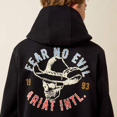 Ariat Stitched Skull Hoodie - Kids