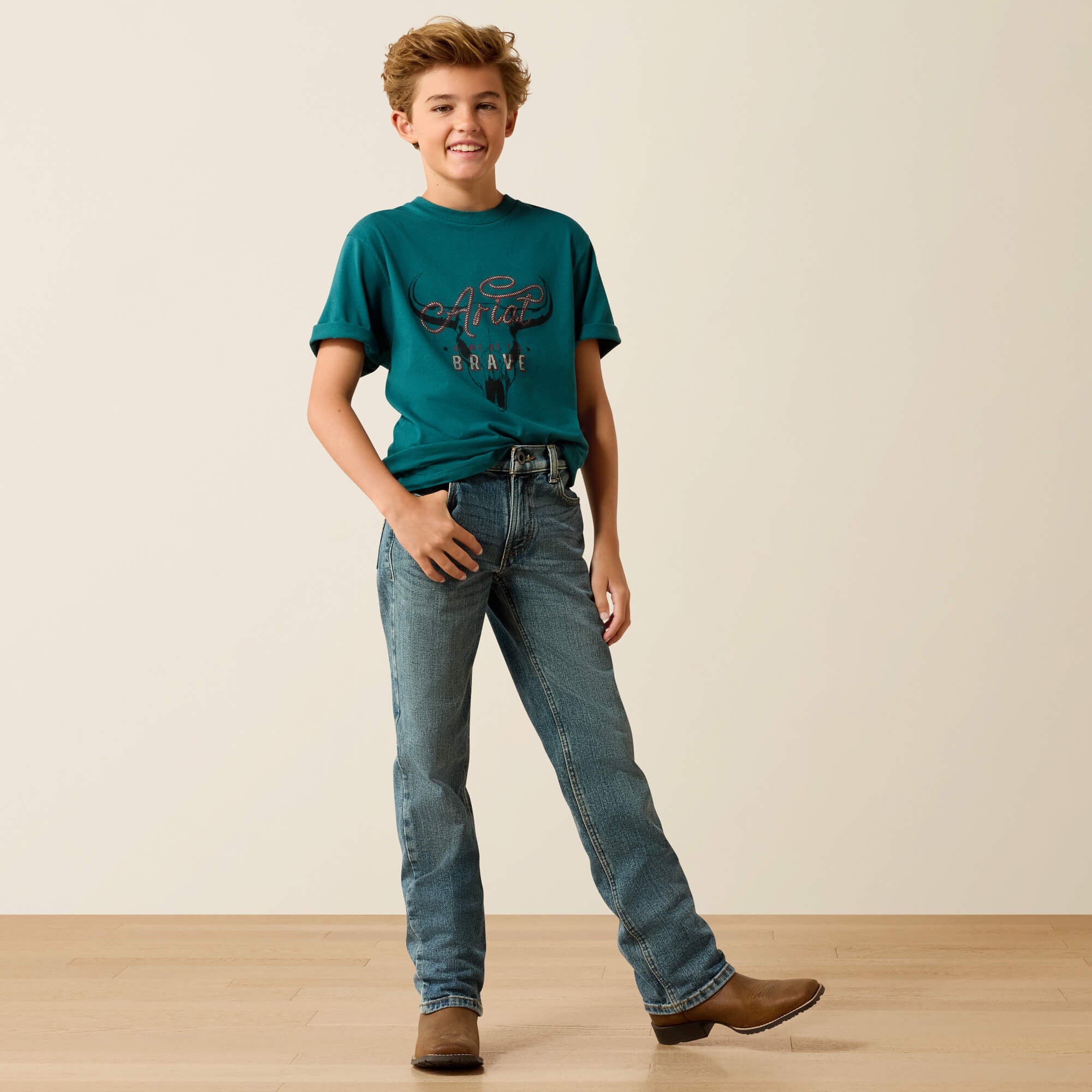 Ariat Cattle Skull Freedom T-Shirt - Kids