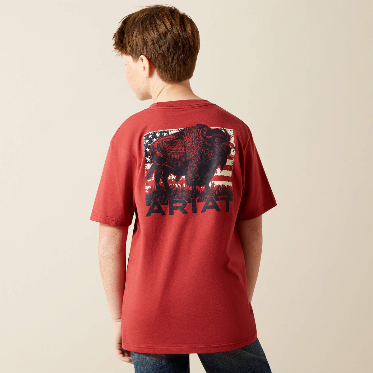 Ariat Buffalo Flag T-Shirt - Kids