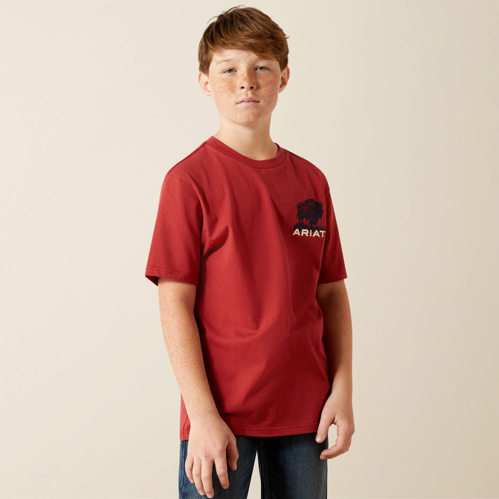Ariat Buffalo Flag T-Shirt - Kids