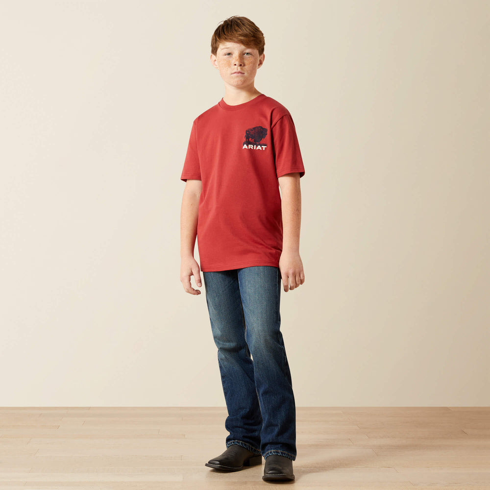 Ariat Buffalo Flag T-Shirt - Kids