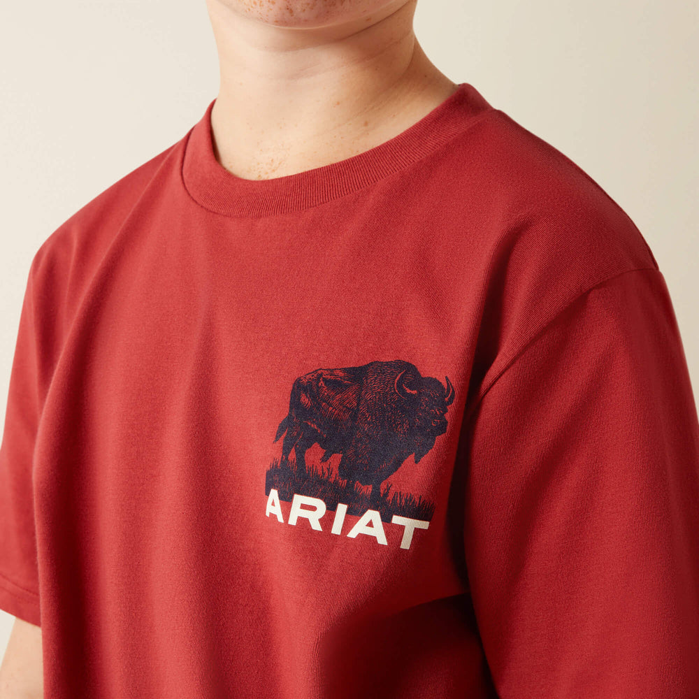 Ariat Buffalo Flag T-Shirt - Kids