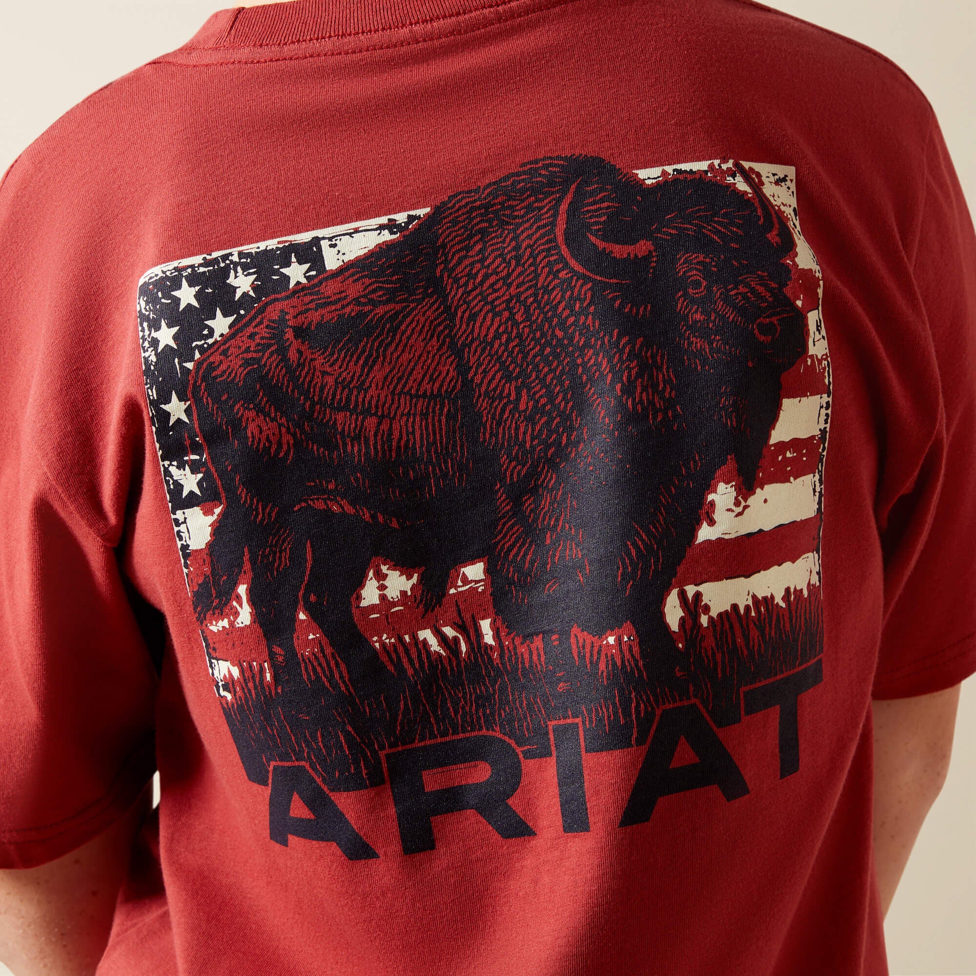 Ariat Buffalo Flag T-Shirt - Kids