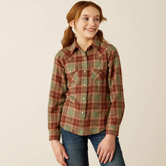 Ava Plaid Shirt - Kids