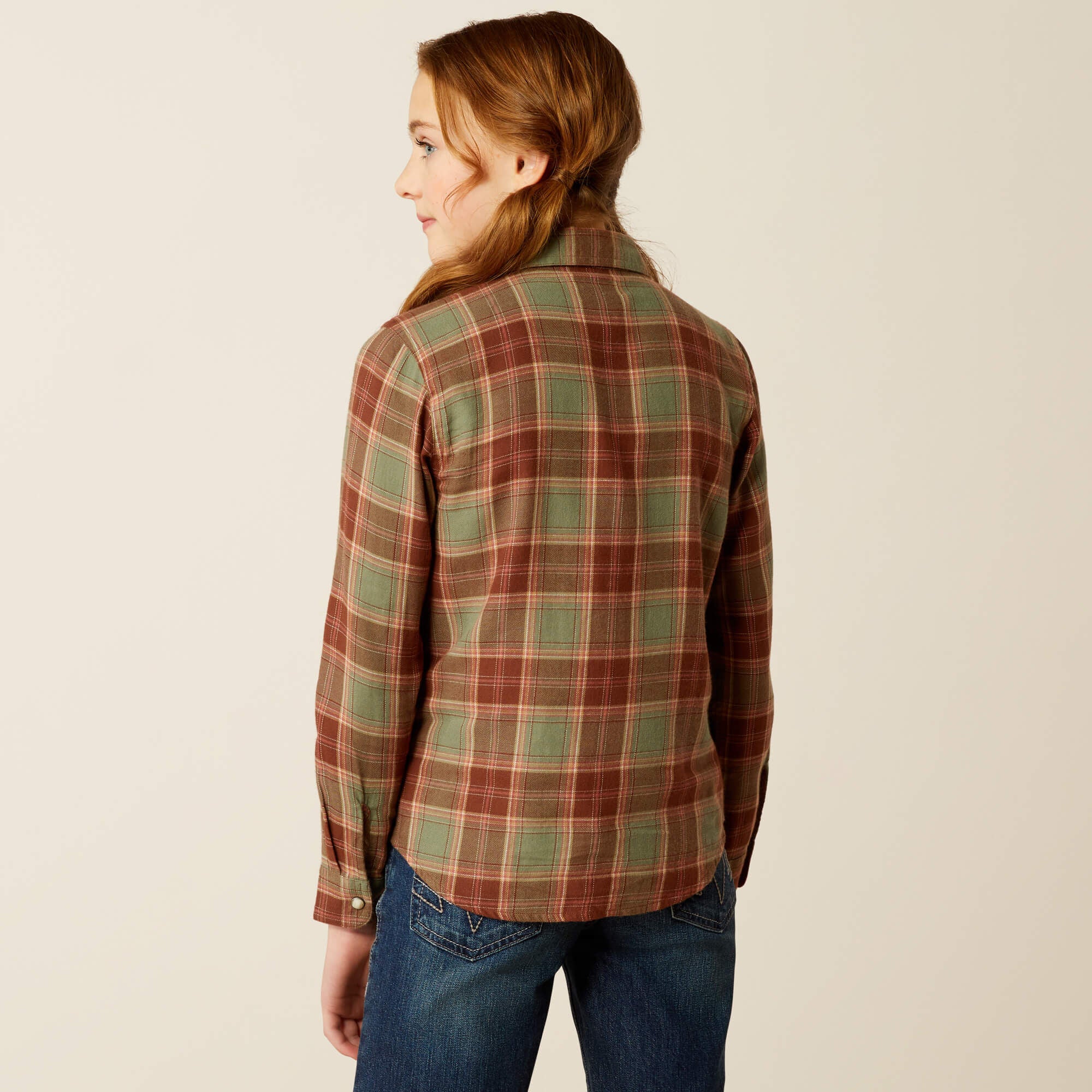Ava Plaid Shirt - Kids