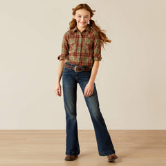 Ava Plaid Shirt - Kids