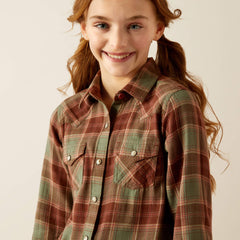 Ava Plaid Shirt - Kids