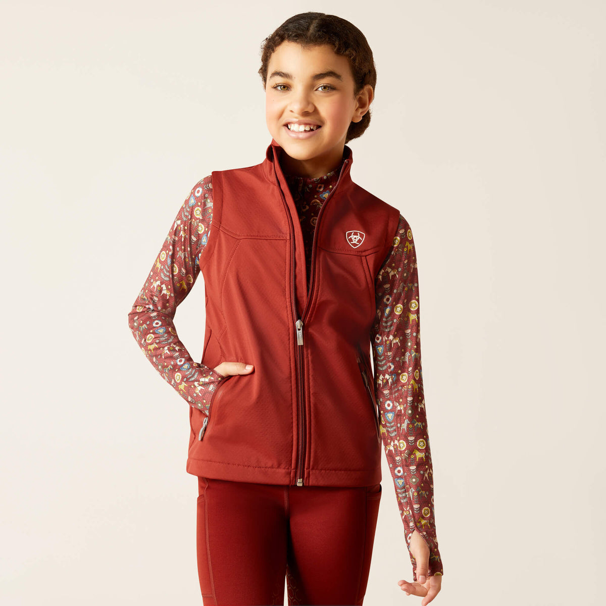 New Team Softshell Vest - Kids