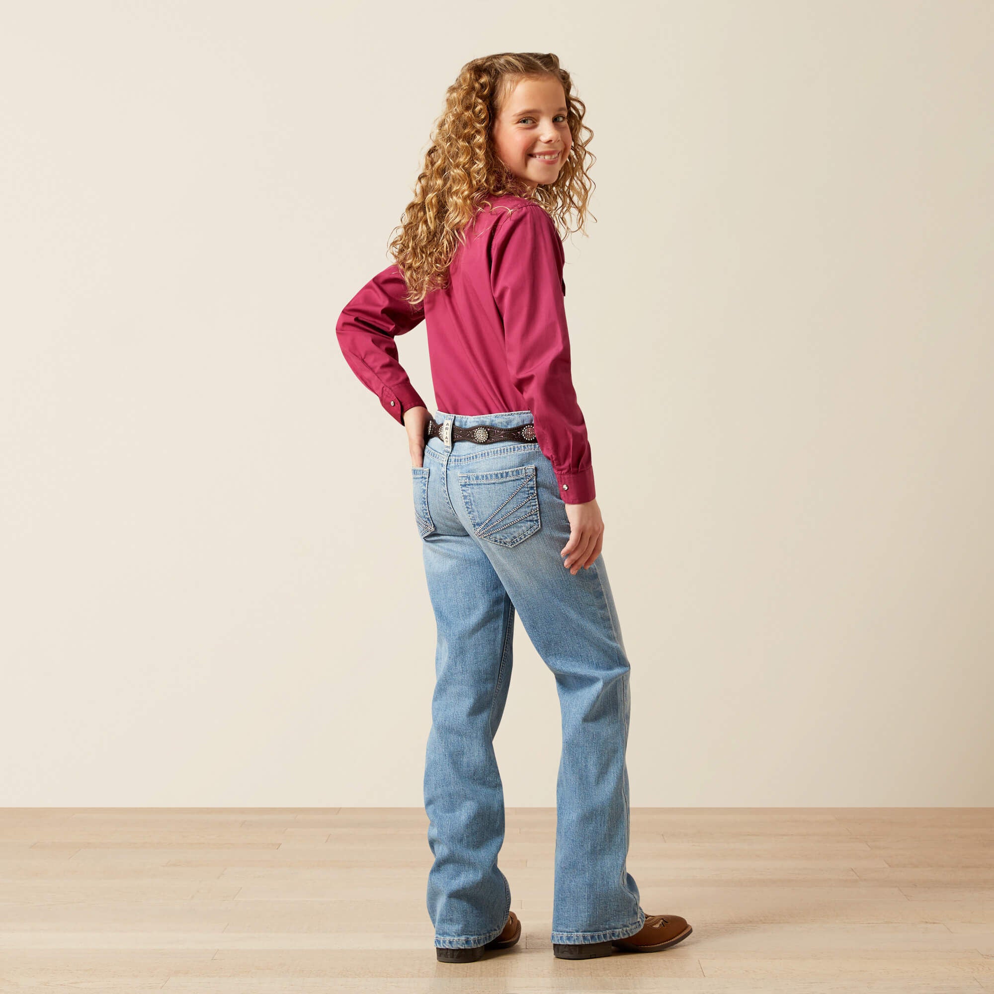 Aisha Boot Cut Jean - Kids