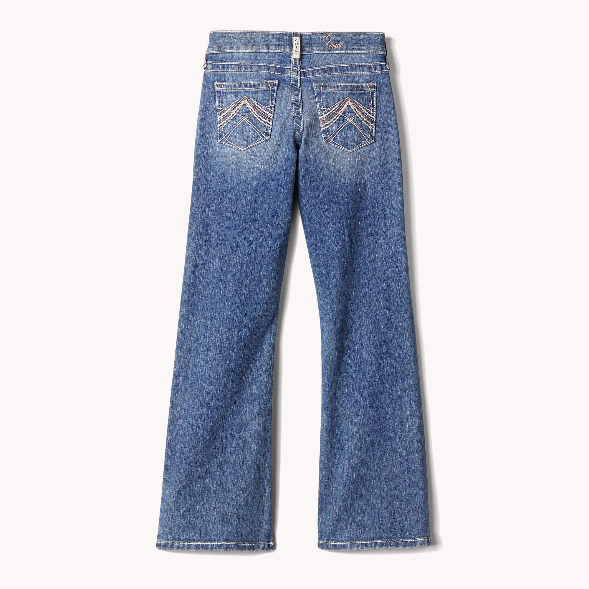 Whipstitch Boot Cut Jean - Kids