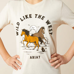 Ariat Wild Like the West T-Shirt - Kids