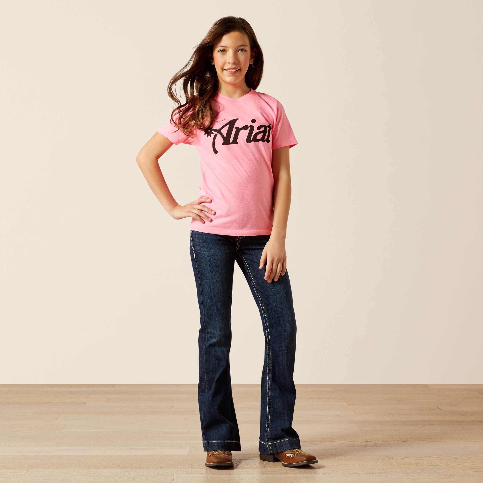 Ariat Spur Script T-Shirt - Kids