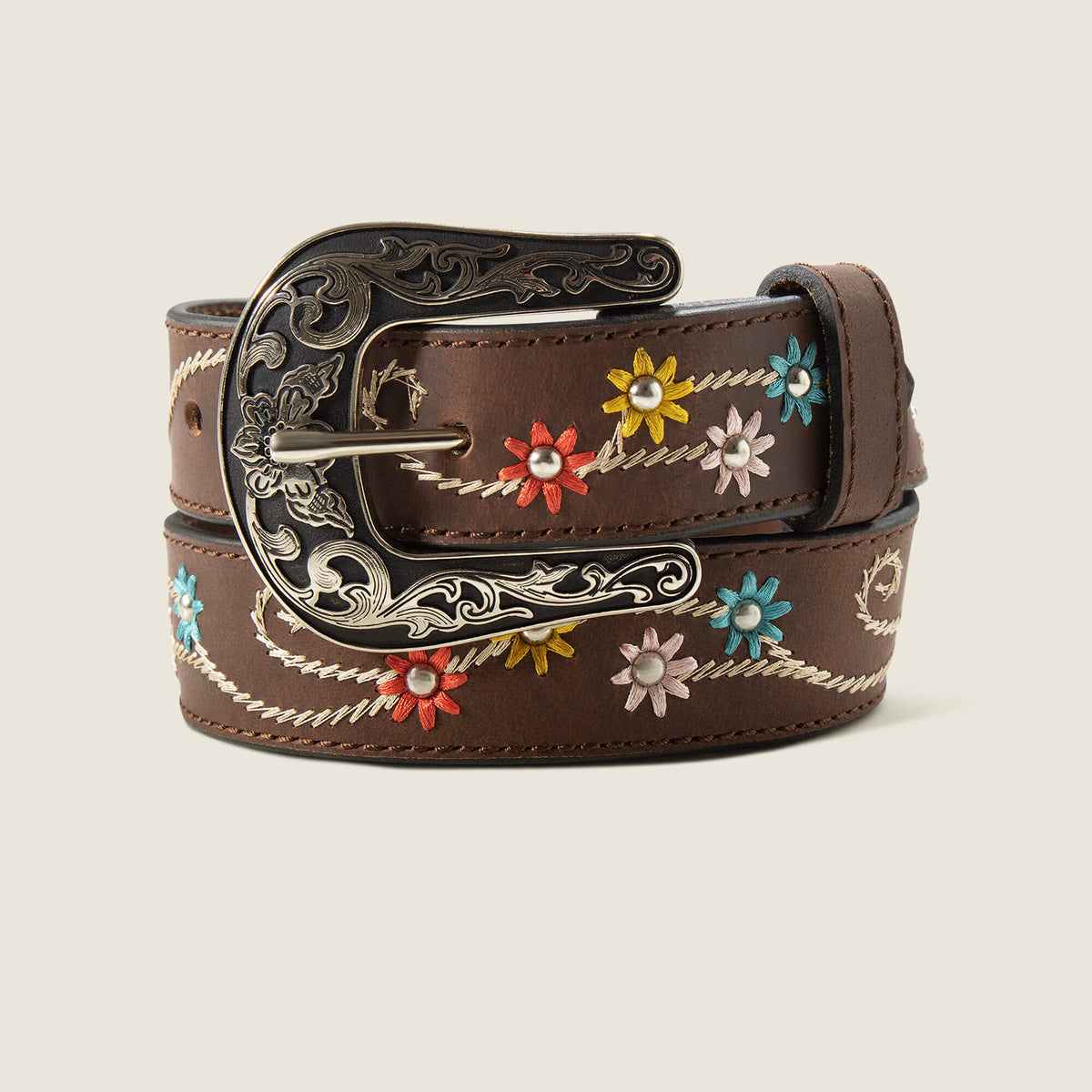 Embroidery Flowers Belt - Trends