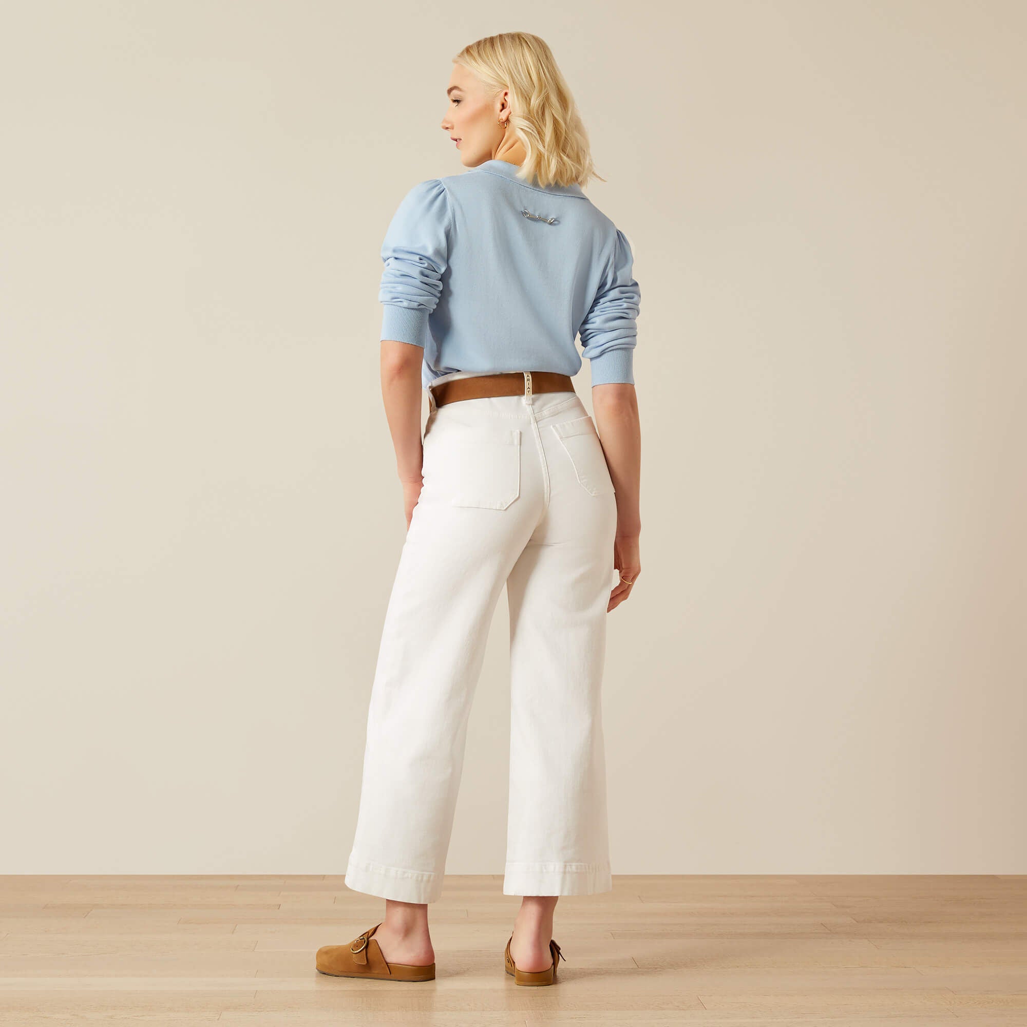 Ultra High Rise Countryside Wide Leg Crop Jeans - Trends