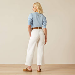 Ultra High Rise Countryside Wide Leg Crop Jeans - Trends