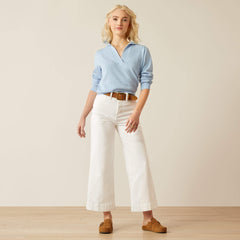 Ultra High Rise Countryside Wide Leg Crop Jeans - Trends