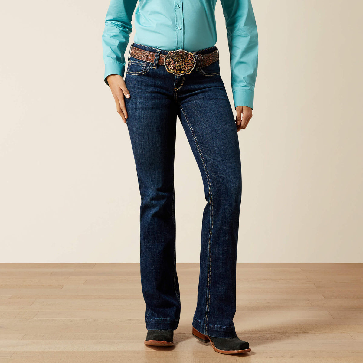 Mid Rise Cindy Trouser Jeans - Trends