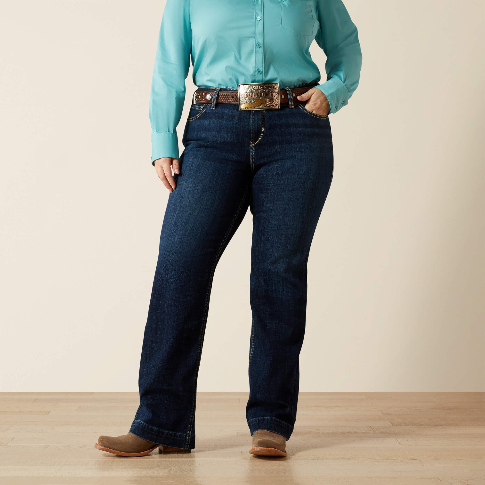 Mid Rise Cindy Trouser Jeans - Trends